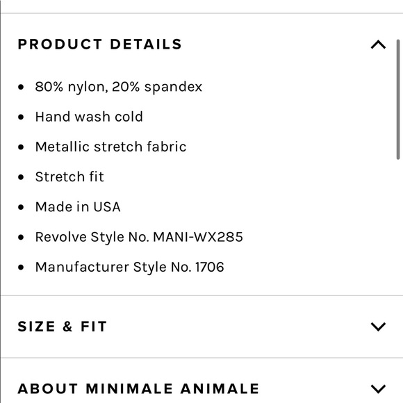 💦 Minimale animale topaz shimmer top - Picture 6 of 10